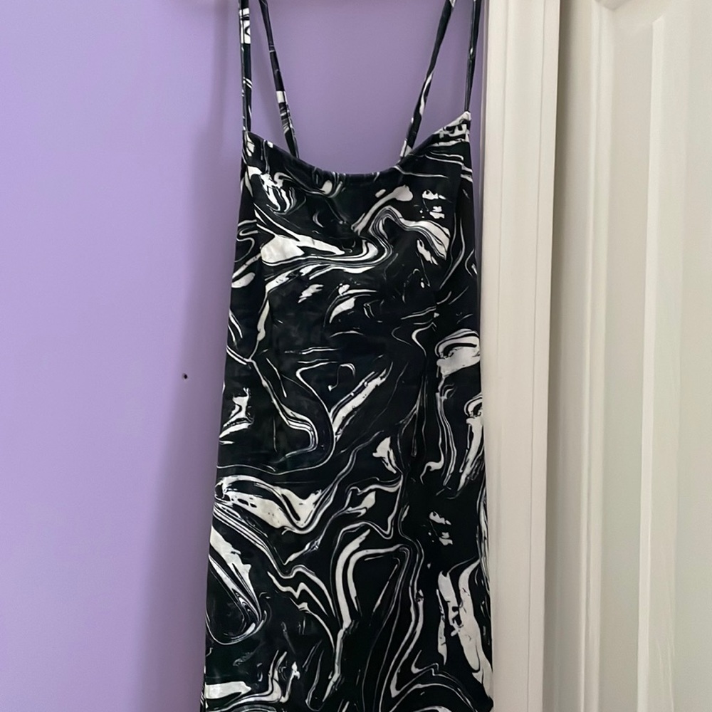 H&M Marble Mini Bodycon night dress